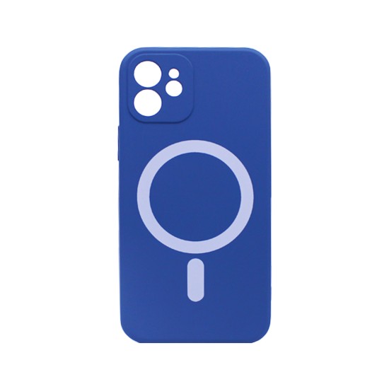 New Science Silicone Megnatic Case for iPhone 13 Sky Blue